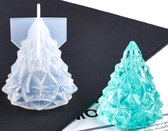 Kerstboom - Mal - Siliconen -Kerstfiguur - 6 cm- Kerst - Epoxy - Gietmal