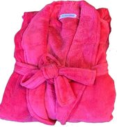 QYF Dames badjas XL (40-42) maat Licht Roze