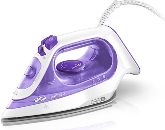 Foto: Braun texstyle 3 si3042vi stoomstrijkijzer