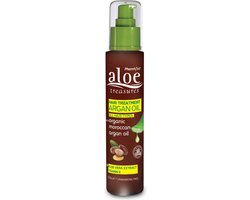 Aloe Treasures Hair Treatment Argan Oil – Intens Herstellende Argan Haarolie met Aloe Vera voor Zijdezacht & Glanzend Haar 125ml