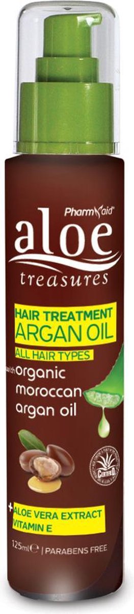 Pharmaid Aloe Treasures Hair Treatment Argan Oil 125ml | Haarbehandeling