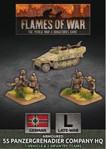 Flames of War: Armoured SS panzergrenadiers company HQ