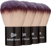 Etos Kabuki Kwast - voor poeders en bronzers - 4 stuks