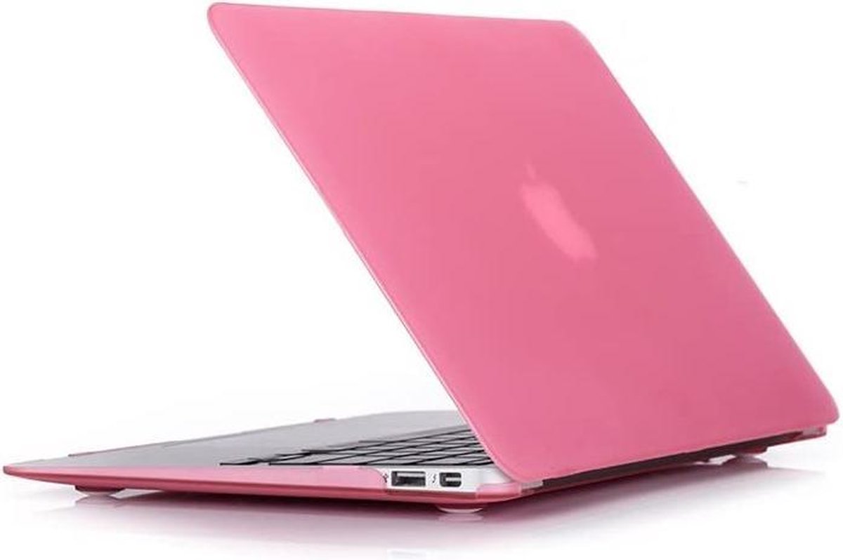 Macbook Case voor Macbook Air 13 inch (modellen t/m 2017)- Laptop Cover - Matte Pink