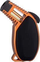 Eurojet Torch X06 Single Flame Jet Aansteker Black / Orange