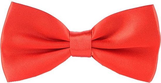 Rode bow tie / vlinderstrik / vlinderdas | bol.com
