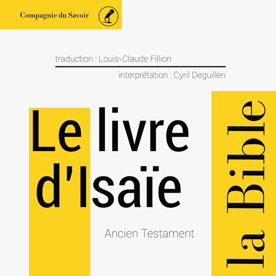 Le livre d'Isaïe - cover