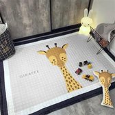 Speelkleed giraf 195 x 145 - LiefBoefje - Speelmat - Groot Speelkleed - Speelkleed baby - Speeltapijt - vloerkleed baby - Babymat XL - 100+ Liefboefje speelkleed designs