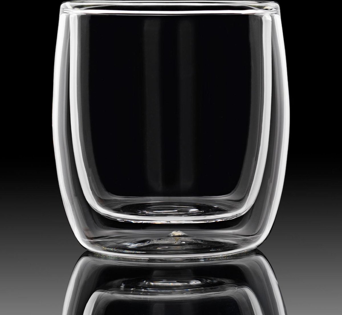 Luigi Bormioli Michelangelo Amuseglas 24cl - Dubbelwandig Thermisch Glas - 4 stuks
