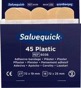 Salvequick Plastic pleisters 6036 - Navulling van 45 pleisters