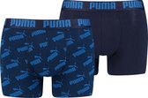 Puma - AOP Boxer 2-pack - Blue