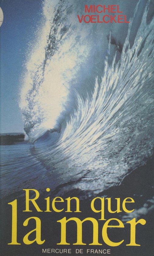 Rien que la mer - cover