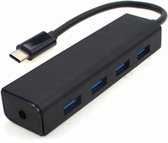 Garpex® USB C Hub naar USB A - USB C naar USB A Adapter - 4-poorts