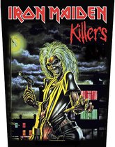 Iron Maiden Killers Motief Grote Rugpatch Multicolor