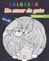 colorear - Un amor de gato - Volumen 1 - Noche
