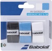 Babolat Tennis - Surgrip Padel My Grip 3-Pack noir/bleu/blanc