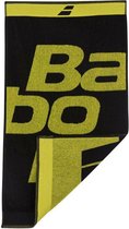 Babolat sport handdoek - zwart/geel - 100x50cm
