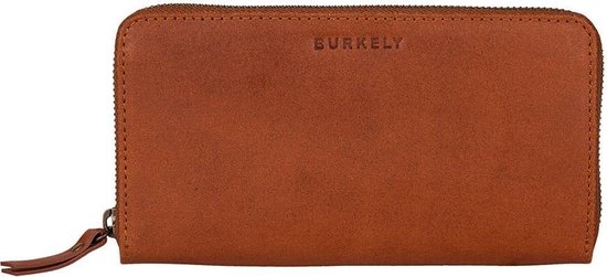 BURKELY Vintage Charly Dames Portemonnee - Cognac