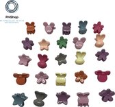 Gekleurde Mini Haarknipjes - 20 Stuks - Trendy Kleuren - Haaraccessoires - Haar Versiering - Haarsieraden - Dames Meisjes Baby’s - haarclips - Gratis Verzending
