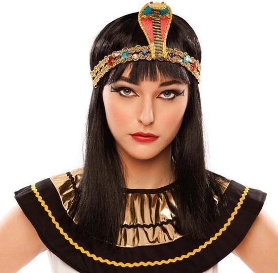 Witbaard Cleopatra Dames 16 Cm Goud |