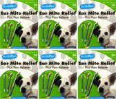 Pet Snapz - Ear Mite Relief - Flea - Itching - Pain - Dog - Pet - Multipack  - 6-Pack