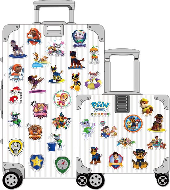Paw Patrol stickers - 50 stuks - Honden stickers voor muur, schoolbeker,  deur, fiets etc. | bol.com