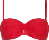 CYELL Dames Bandeau Bikinitop Voorgevormd met Beugel Rood -  Maat 40D