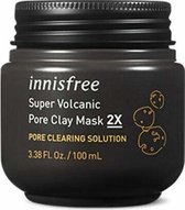 Innisfree - Super volcanic pore clay mask 2x - Koreaanse gezichtsmasker - 100ml