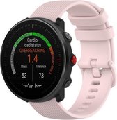 Siliconen Smartwatch bandje - Geschikt voor  Polar Vantage M siliconen bandje - roze - Horlogeband / Polsband / Armband