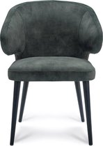 Happy Chairs – Armstoel Feliciano – Velvet Hunter Groen