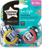 Tommee  Tippee - Fun Style Fopspenen - 18-36m - 2 stuks