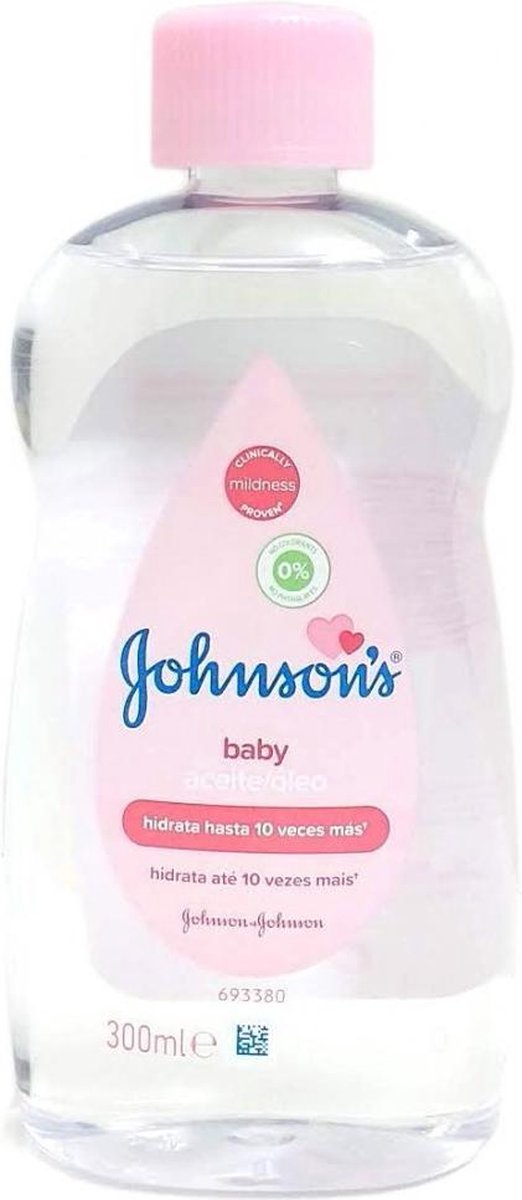 Johnson's Baby Olie 3 x Normaal 300ml- Voordeelverpakking van Johnson's — afbeelding 2