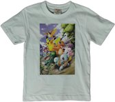 T-shirt meerdere Pokémons wit - kinderen - kleding - mode - Pokémon - korte mouw