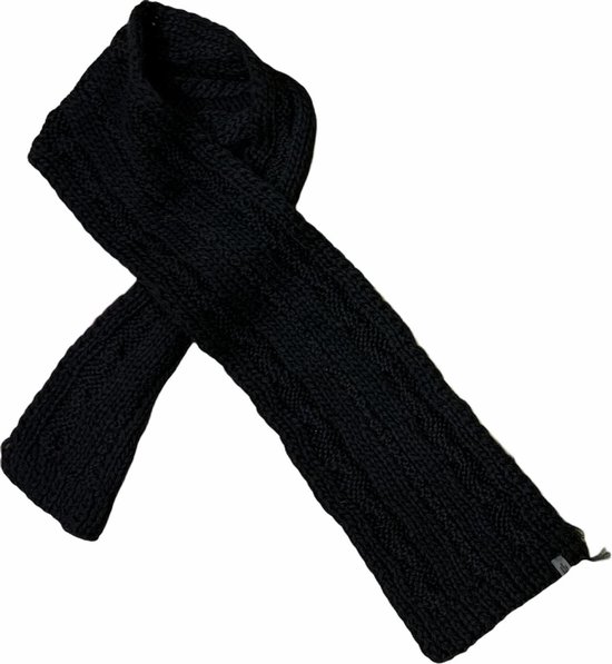 The North Face Cable Fish Scarf - Sjaal - Extra Zacht - Zwart - One Size |  bol.com