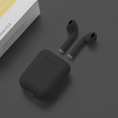 Draadloze Bluetooth oordopjes-MATT ZWART - Geschikt voor Android en IOS-TWS I12- Met oplaadcase