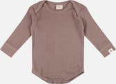 Turtledove - Rib Bodysuit Grey-50/56