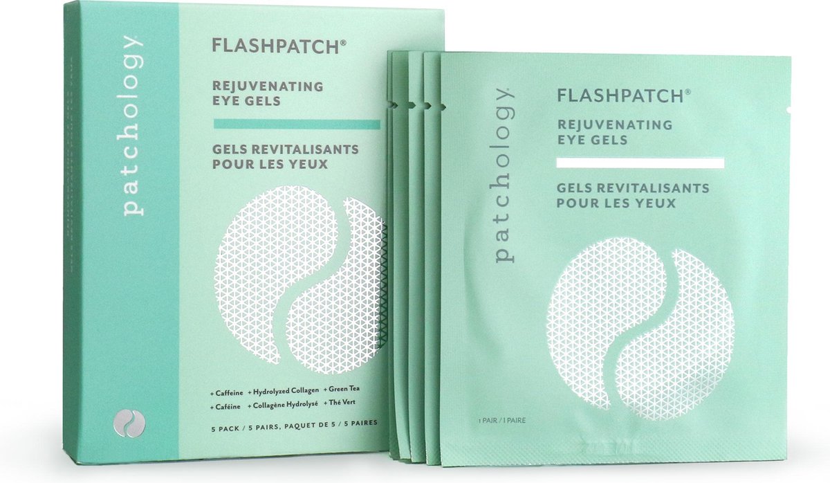 Patchology FlashPatch Oog Gel Patches 5-pack Rejuvenating 5 stuks