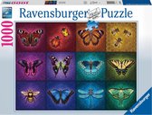 Ravensburger puzzel Gevleugelde Dieren - Legpuzzel - 1000 stukjes