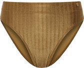 Beachlife Dull Gold High waist bikinibroekje Dames - Maat 36