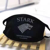 Stark Winter is coming Games Of Thrones Wasbaar mondkapje