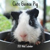 Cute Guinea Pig 2021 Wall Calendar