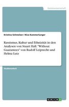 Rassismus, Kultur und Ethnizitat in den Analysen von Stuart Hall. Without Guarantees von Rudolf Leiprecht und Helma Lutz