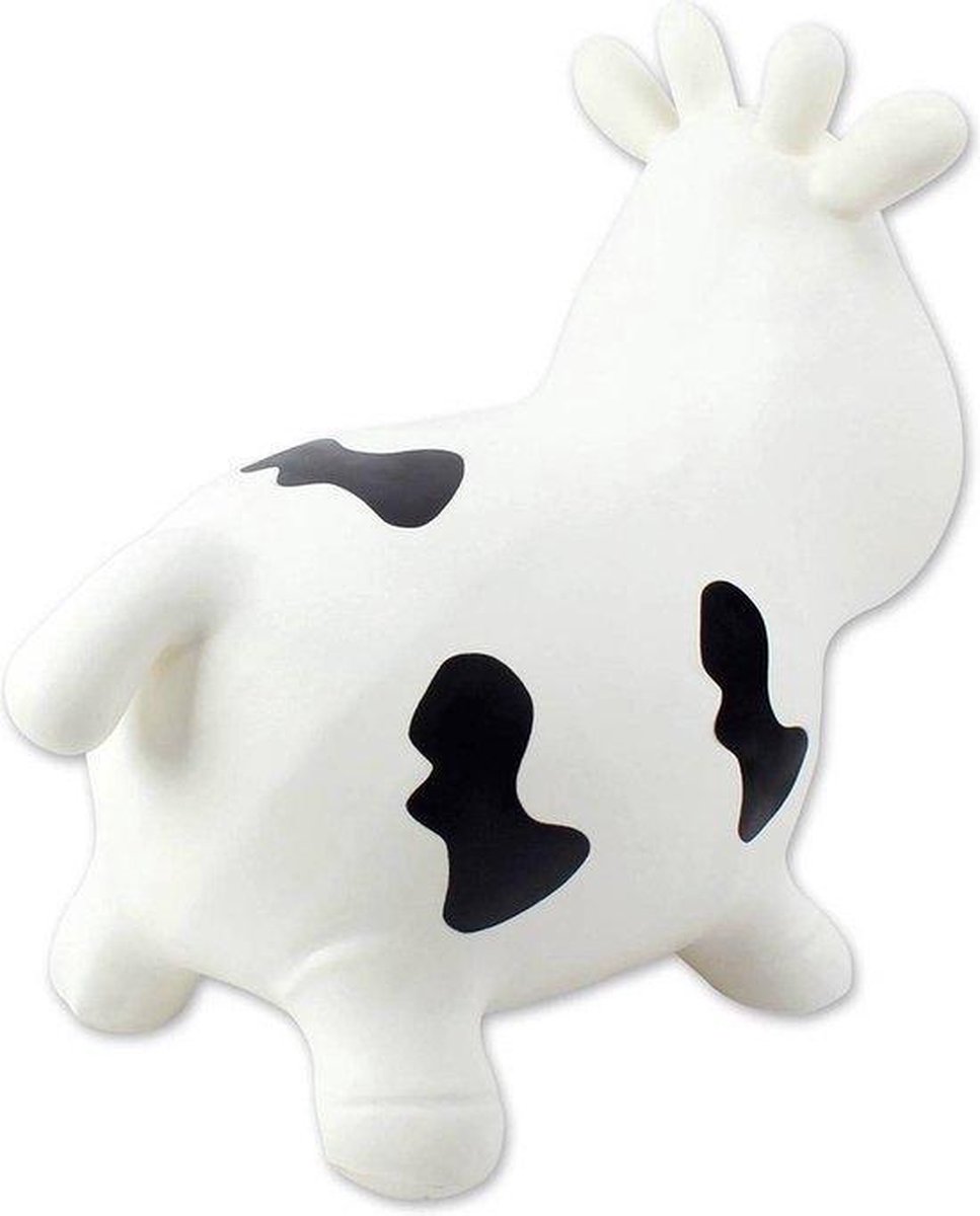 BS Toys Spring Skippykoe Wit - Skippybal - Jumping Cow | bol.com