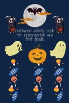 halloween activity book for kindergarten and first grade