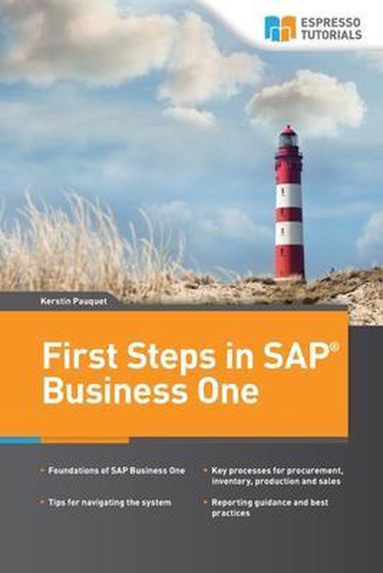 First Steps in SAP Business One - cover