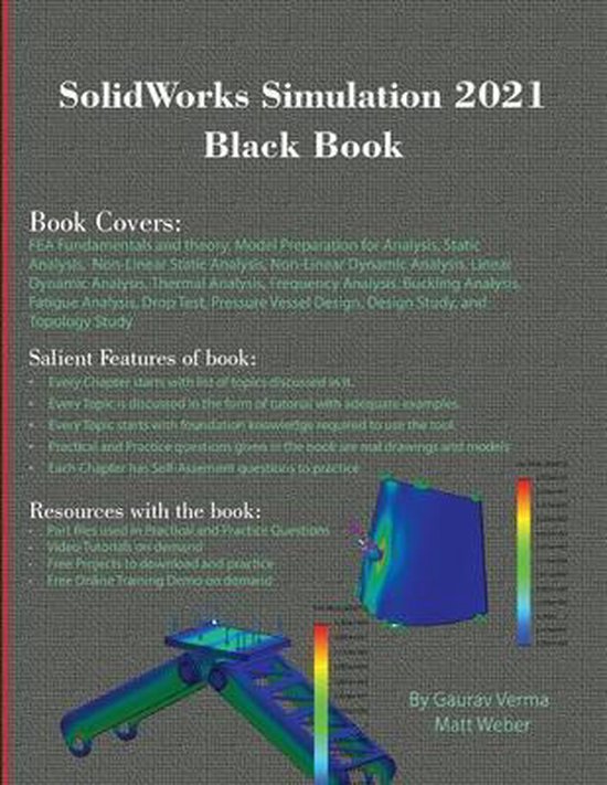 SolidWorks Simulation 2021 Black Book - cover
