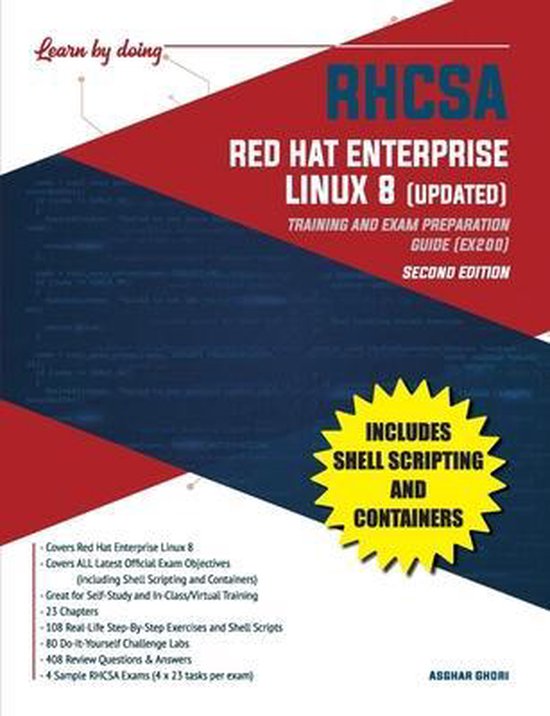 RHCSA Red Hat Enterprise Linux 8 (UPDATED) - cover