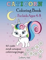 Caticorn Coloring Book: Ages 4-8