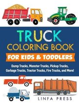 Truck Coloring Book for Kids & Toddlers