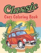 Classic Cars Coloring Book